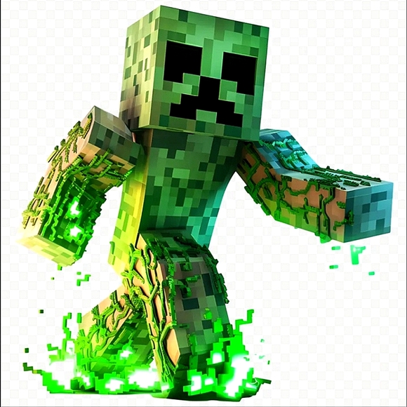 Minecraft CREEPER Hallmark Keepsake Christmas Tree Ornament - Picture 10 of 10